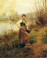 Daniel Ridgway Knight - Country Girl